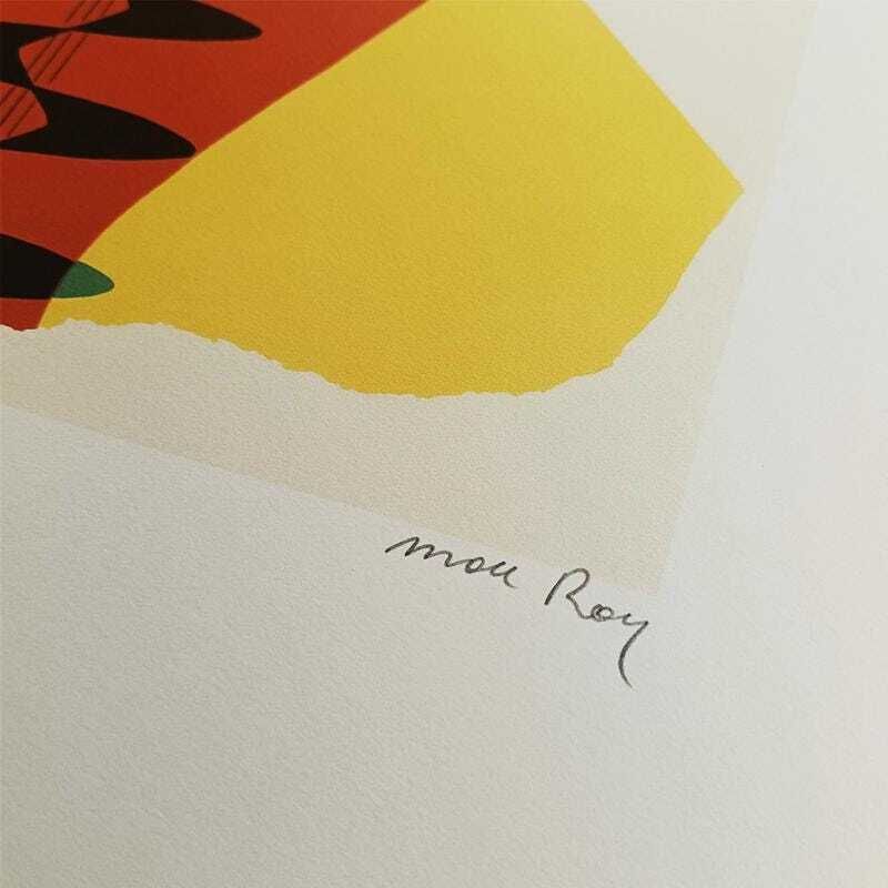 1970s Man Ray Limited Edition Lithograph. Author's Signature And Numbered In Pencil. photo for sale