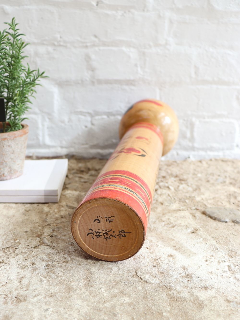 Large Traditional Japanese Kokeshi Doll photo Home Decor