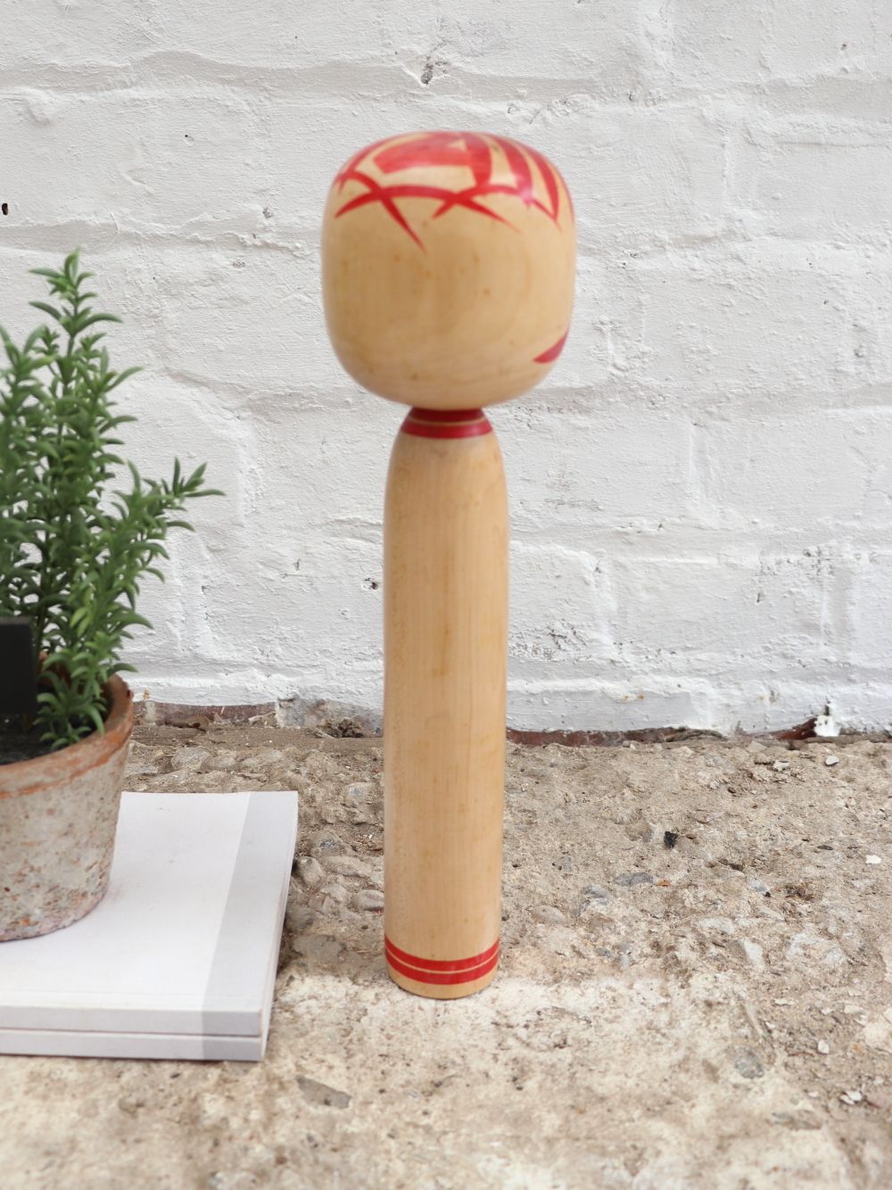 Medium Traditional Japanese Kokeshi Doll photo vinterior