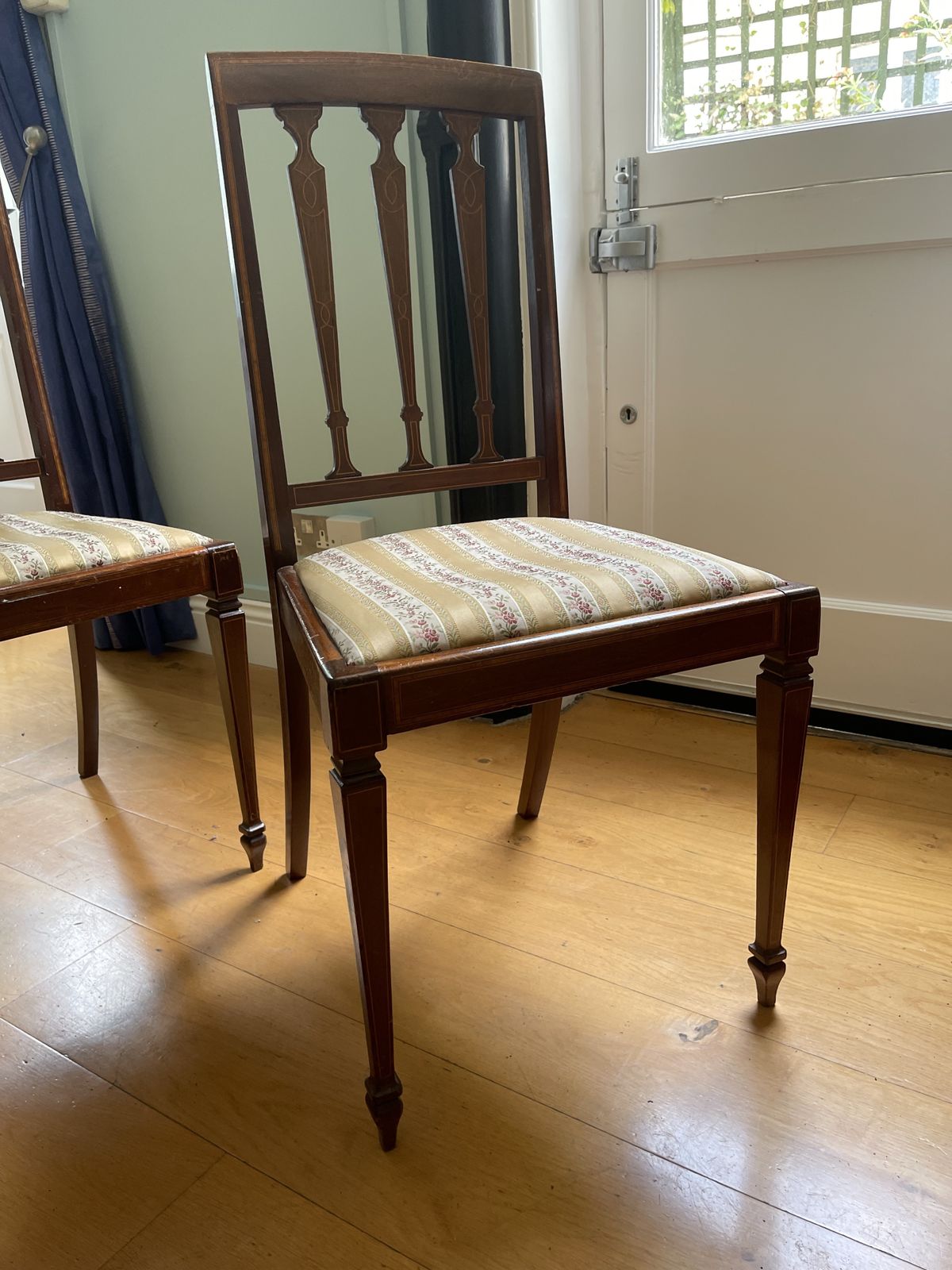 Set Of Four Edwardian Style Chairs photo for sale