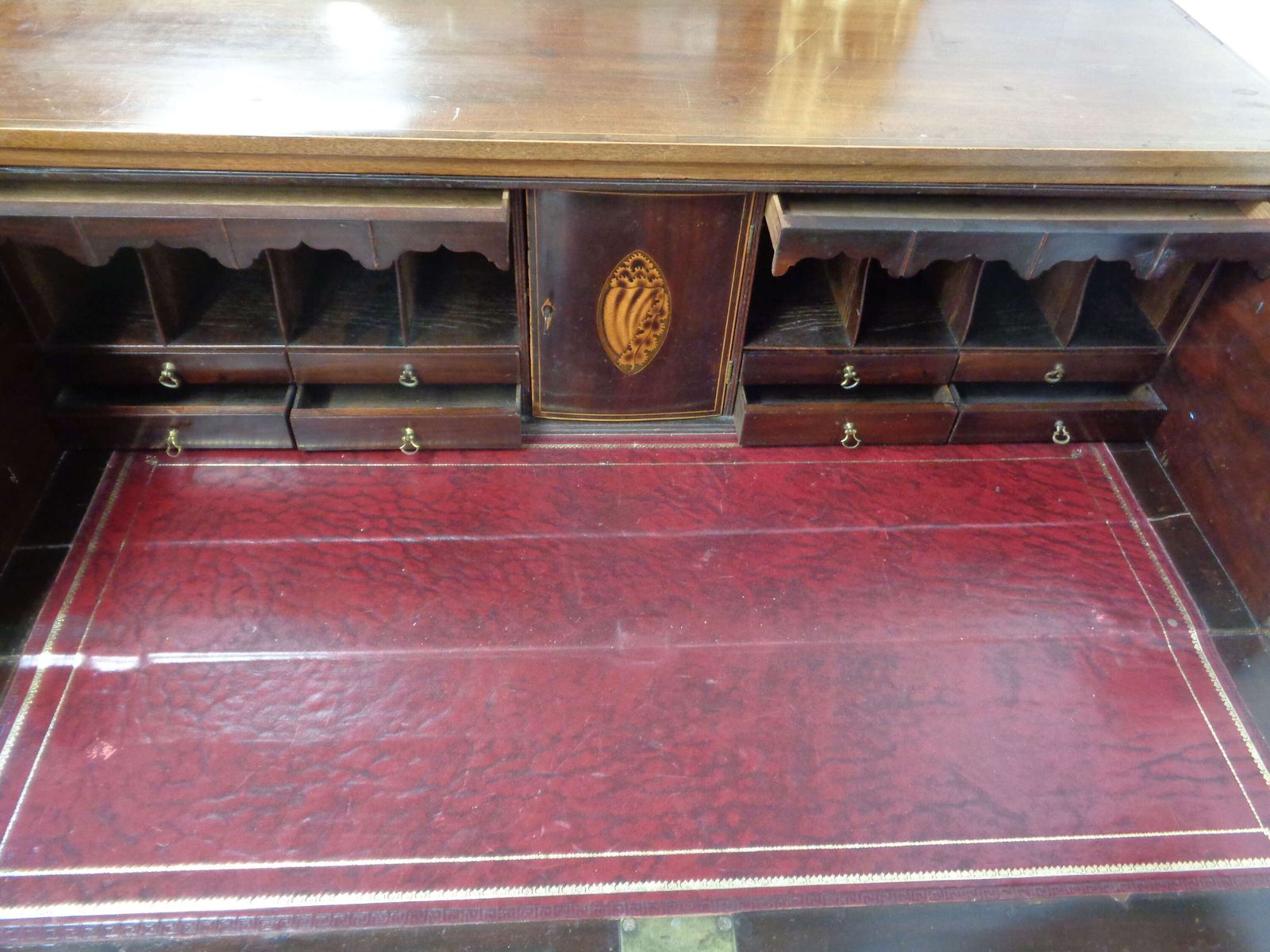Antique Edwardian Secretaire / Chest Of Drawers photo for sale