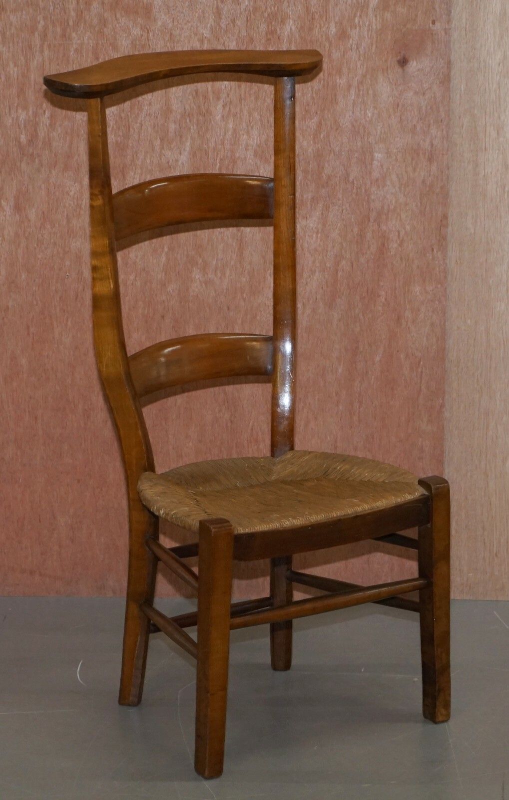 Pair Of Circa 1840 Hand Carved Prie Dieu High Back Prayer Chairs Original Bases photo furniture