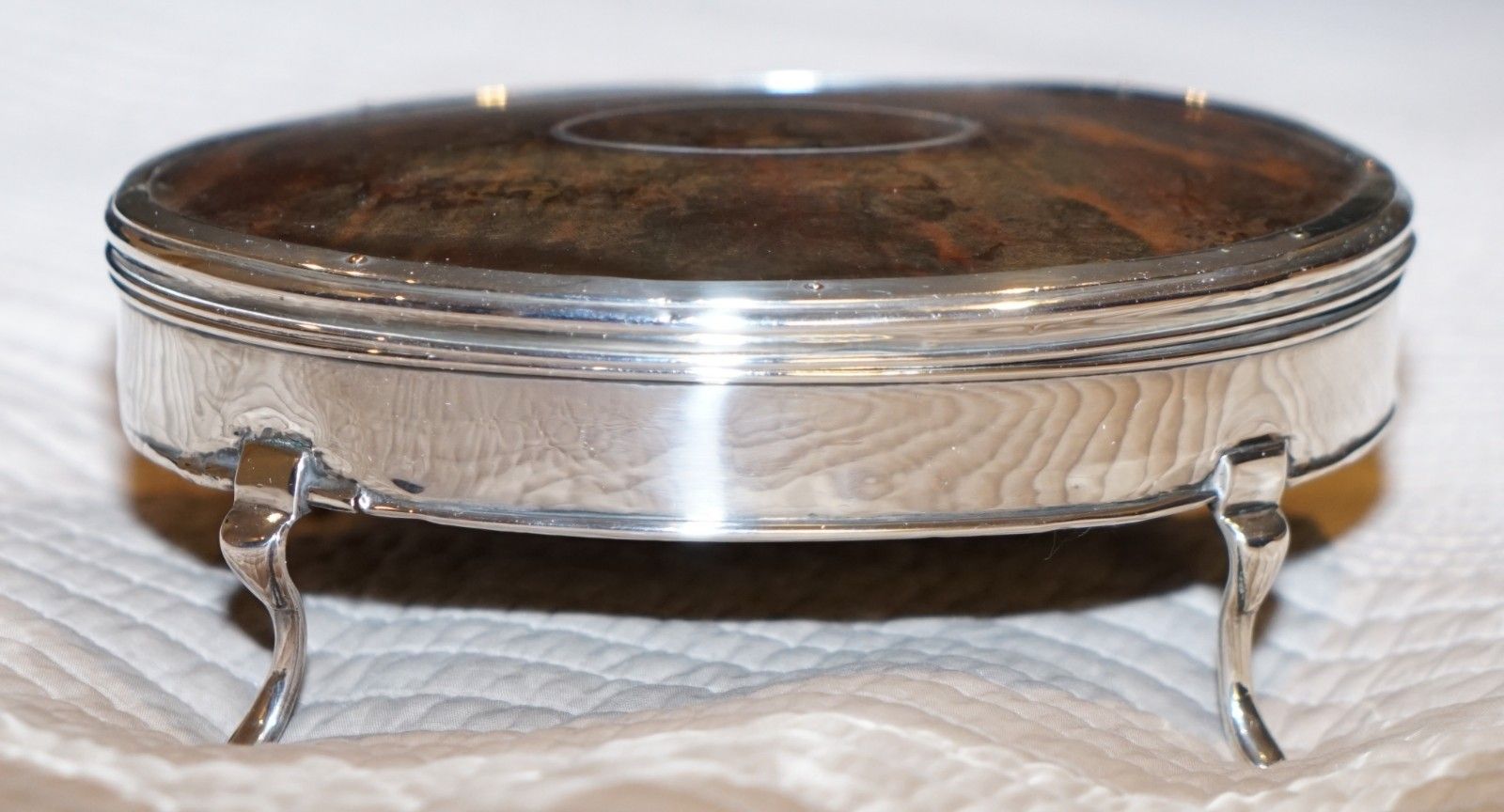 Rare Asprey London Sterling Silver 1917 Jewellery Box Charles & Richard Comyns photo buy