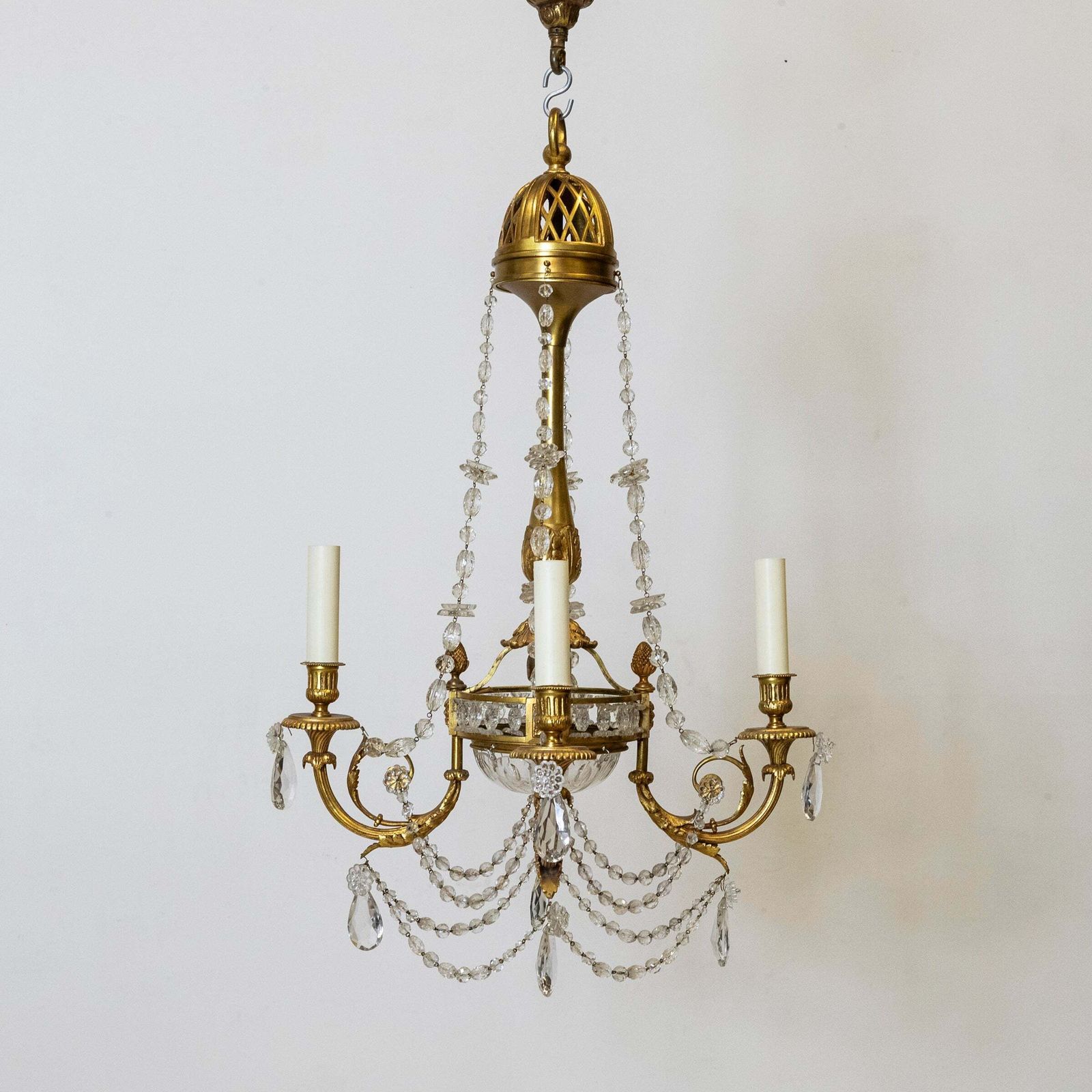 Antique French Crystal Chandelier photo buy