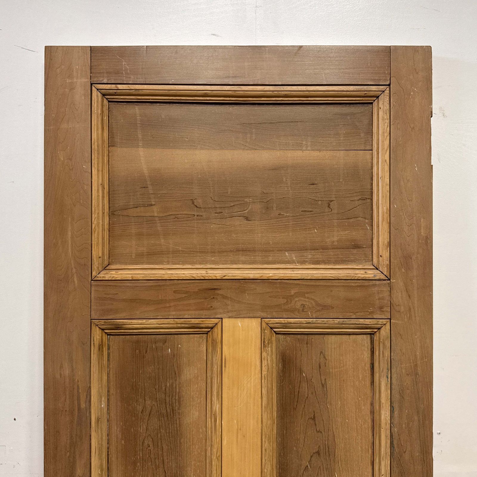 Antique 5 Panel Stripped Door 216.5cm X 82cm photo buy