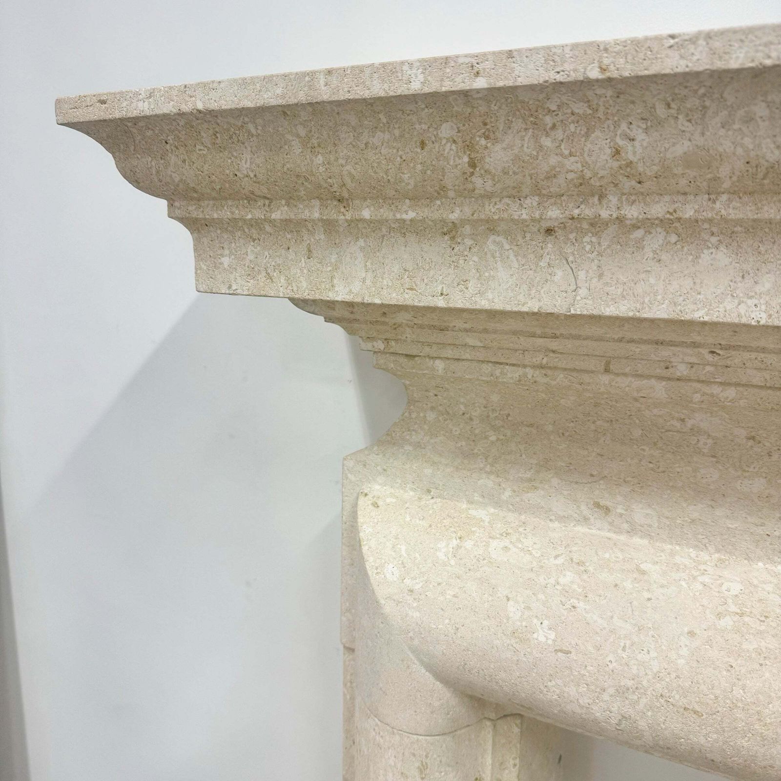 Reclaimed Bath Stone Fireplace Surround photo furniture
