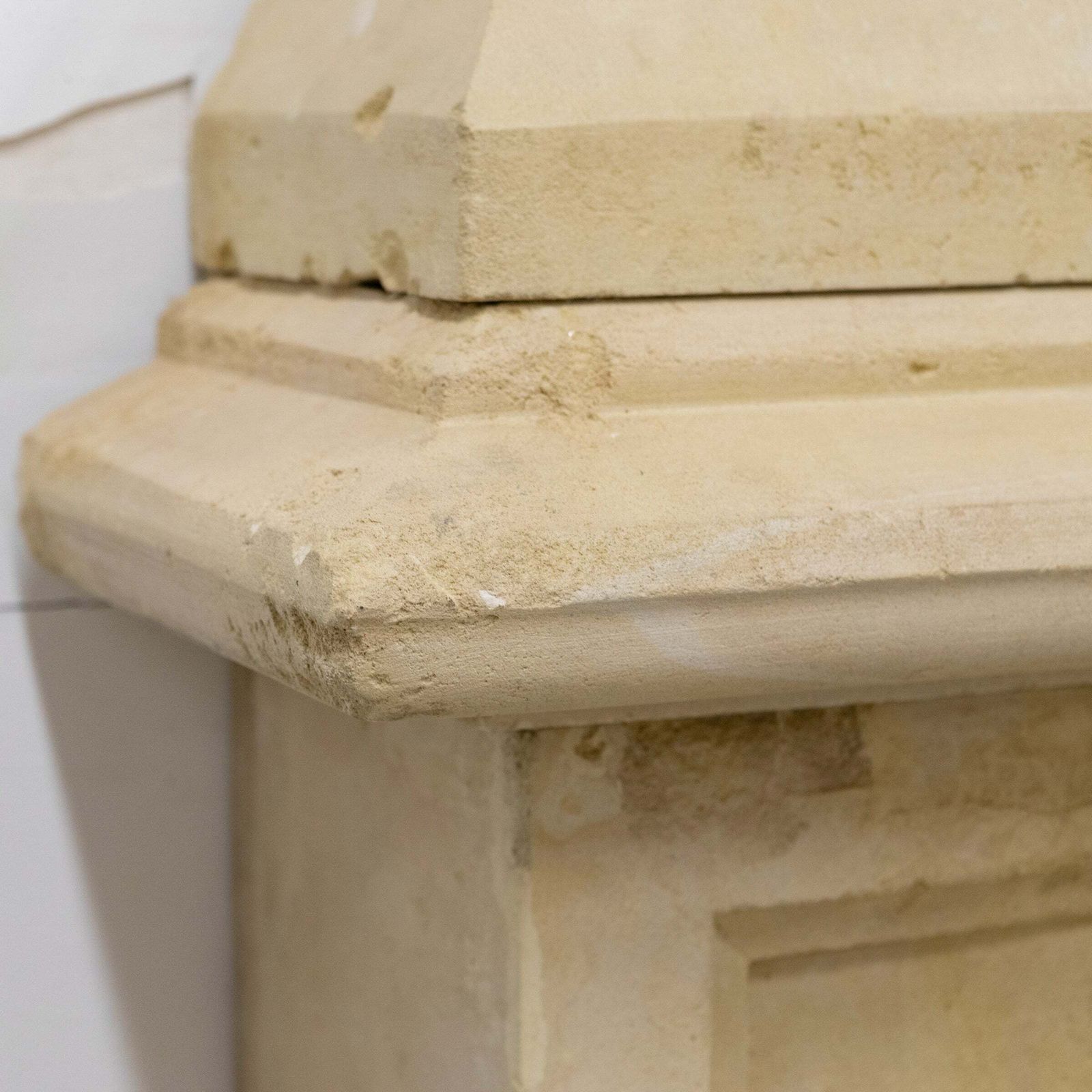Antique English Stone Gothic Revival Fireplace photo Home Fixtures