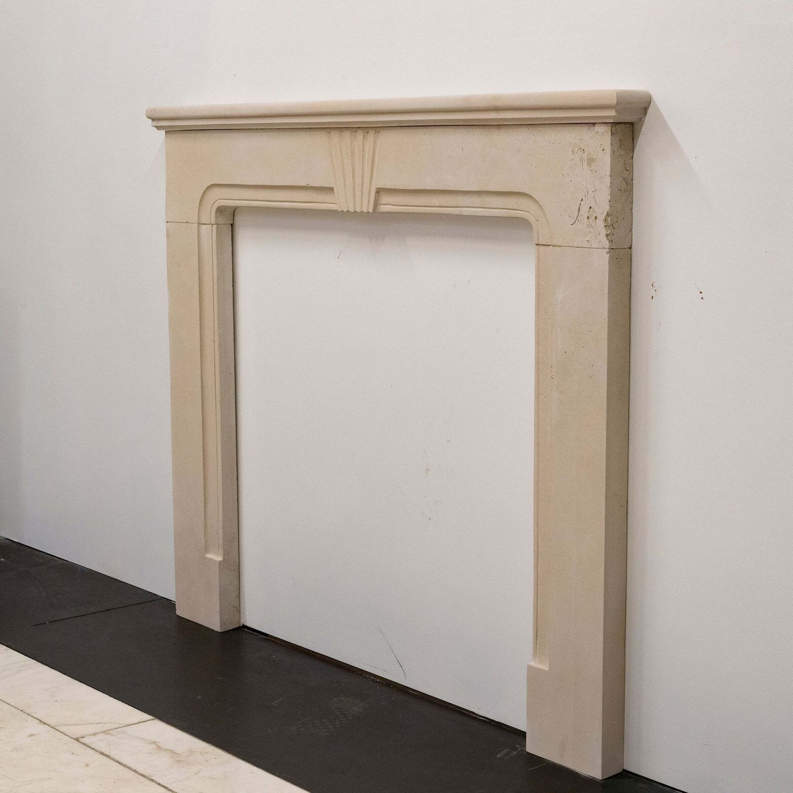 Home Fixtures Reclaimed Portland Stone Fireplace Surround photo