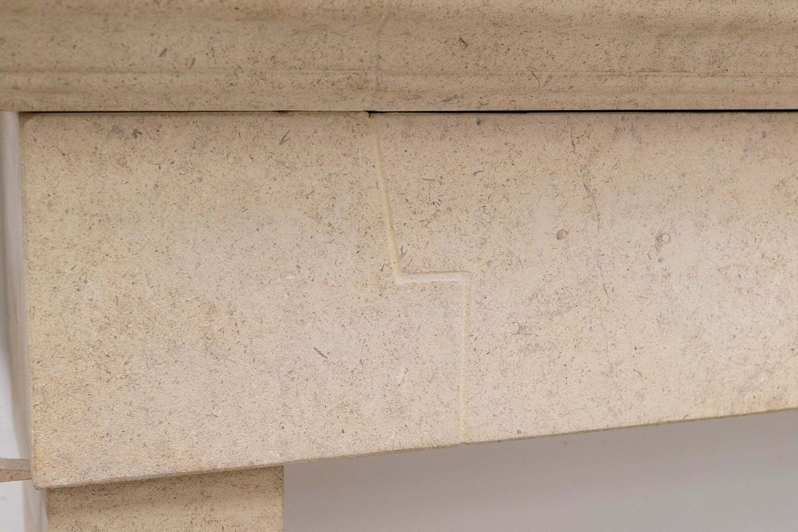 The Marseilles A French Style Limestone Fireplace Surround I Pair Available photo 2300.0