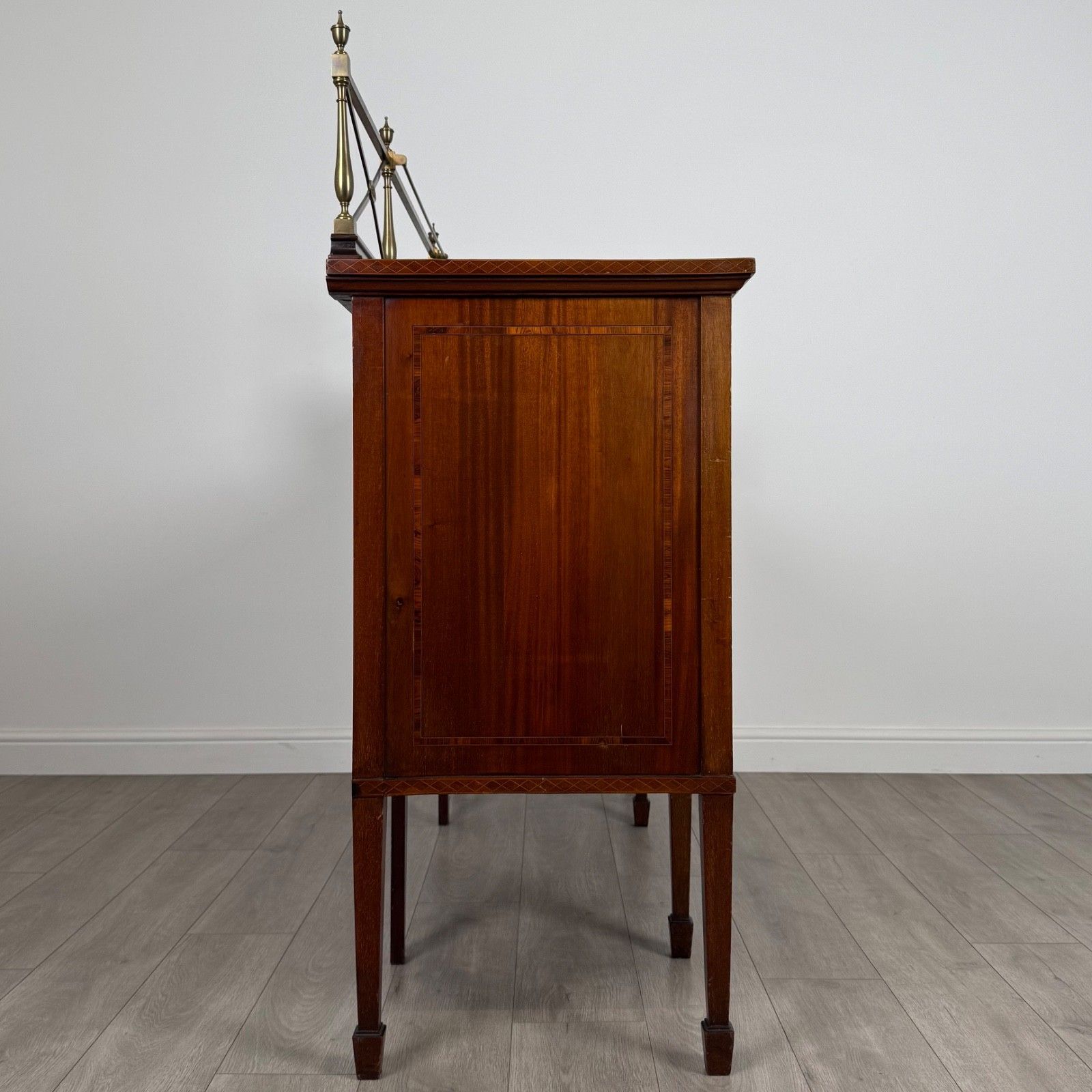 Antique 20th Century Good Quality Inlaid Sideboard In Mahogany photo vintage