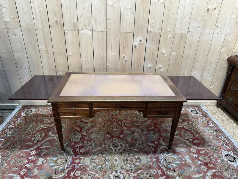 Bureau Plat De Style Louis XVI   Directoire En Acajou photo furniture