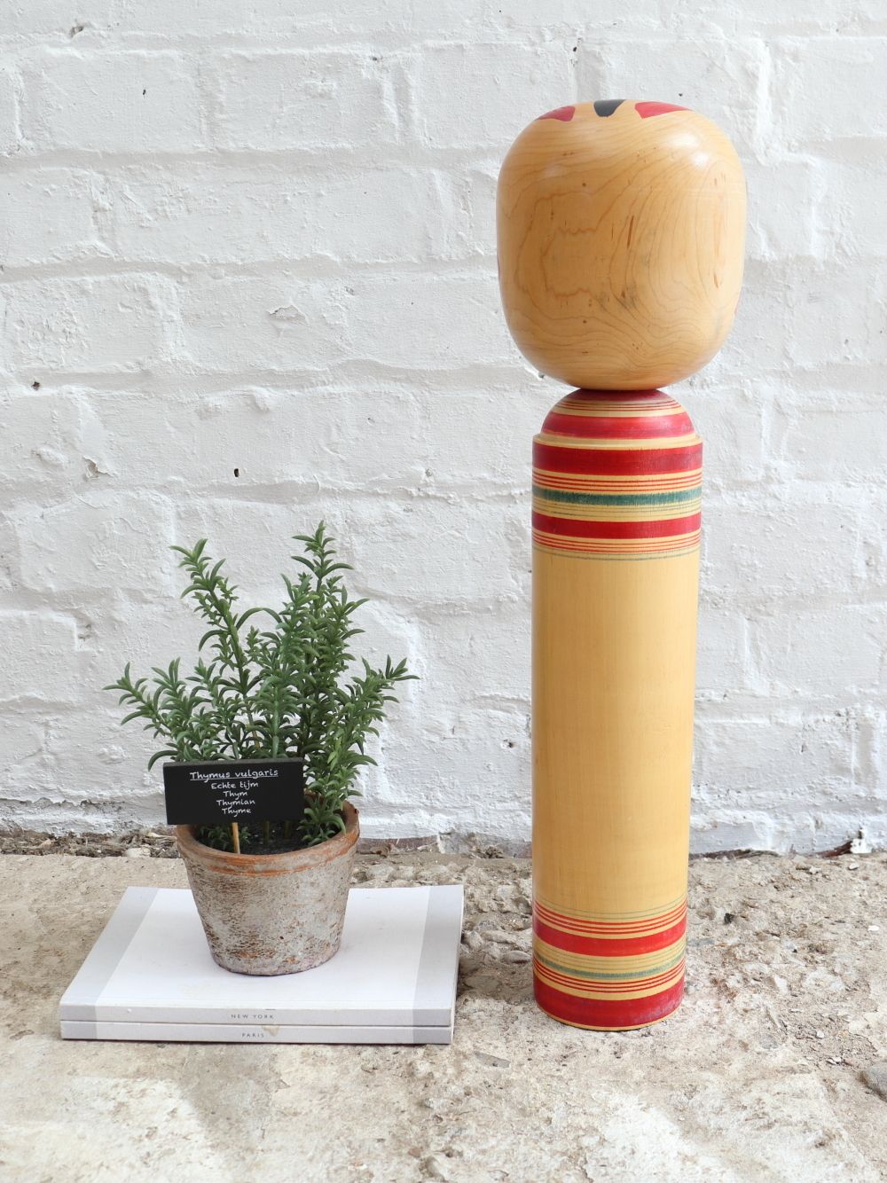 Large Japanese Kokeshi Doll photo for sale