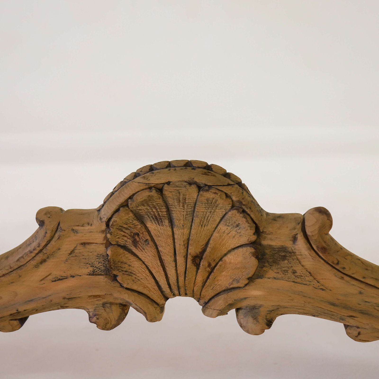 photo for sale 19th Century Italian Baroque Centre Table   European Walnut With Pink Salome Marble Top