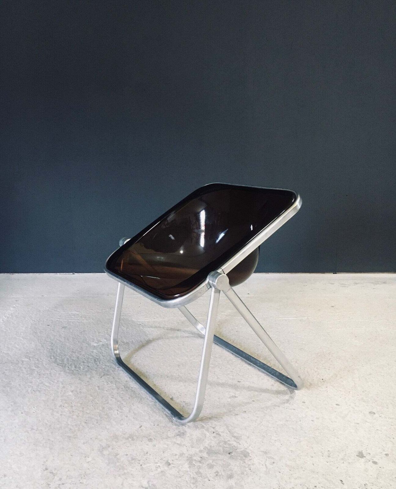 Midcentury Modern Design Plona Chair By Giancarlo Piretti For Castelli, Italy 1970's photo 1100.0