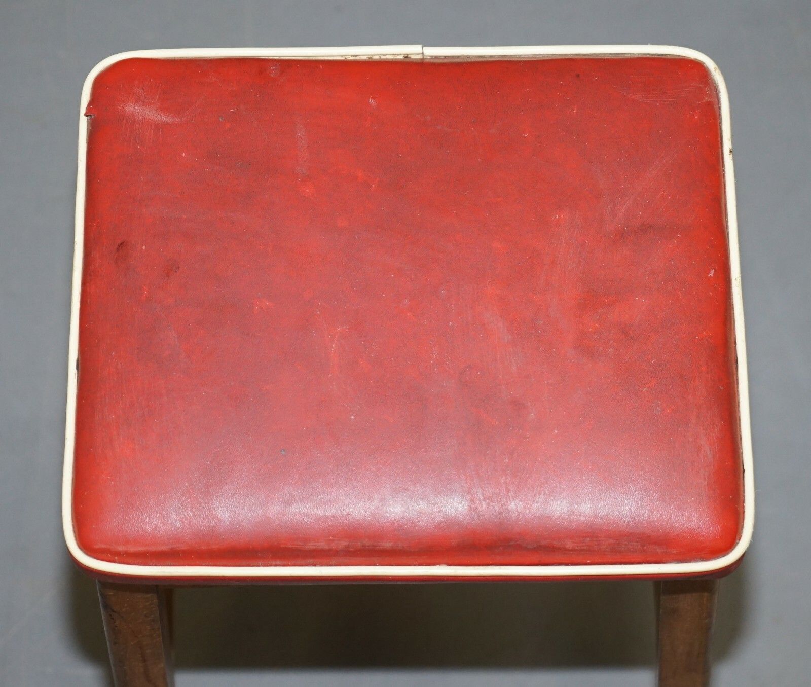 500.0 Suite Of Three Progressive Modern Industries Stamped Artist Art School Stools photo