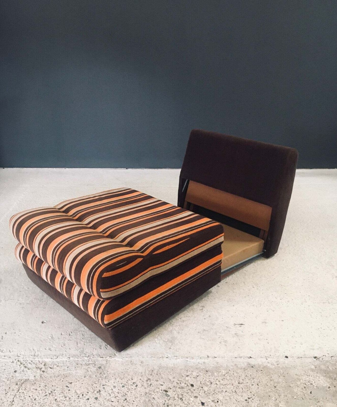 photo for sale 1970's Design Fold Out Extendable Lounge Chair