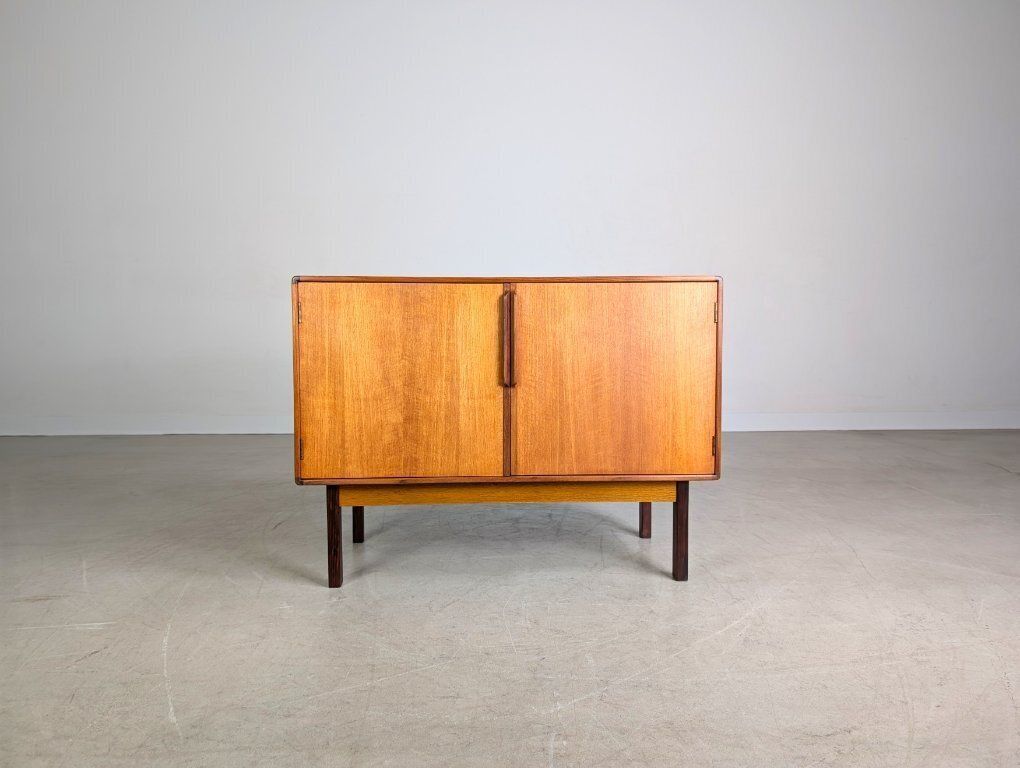 Original Asko Finland Sideboard Midcentury Chest Of Drawers Vintage Teak photo for sale