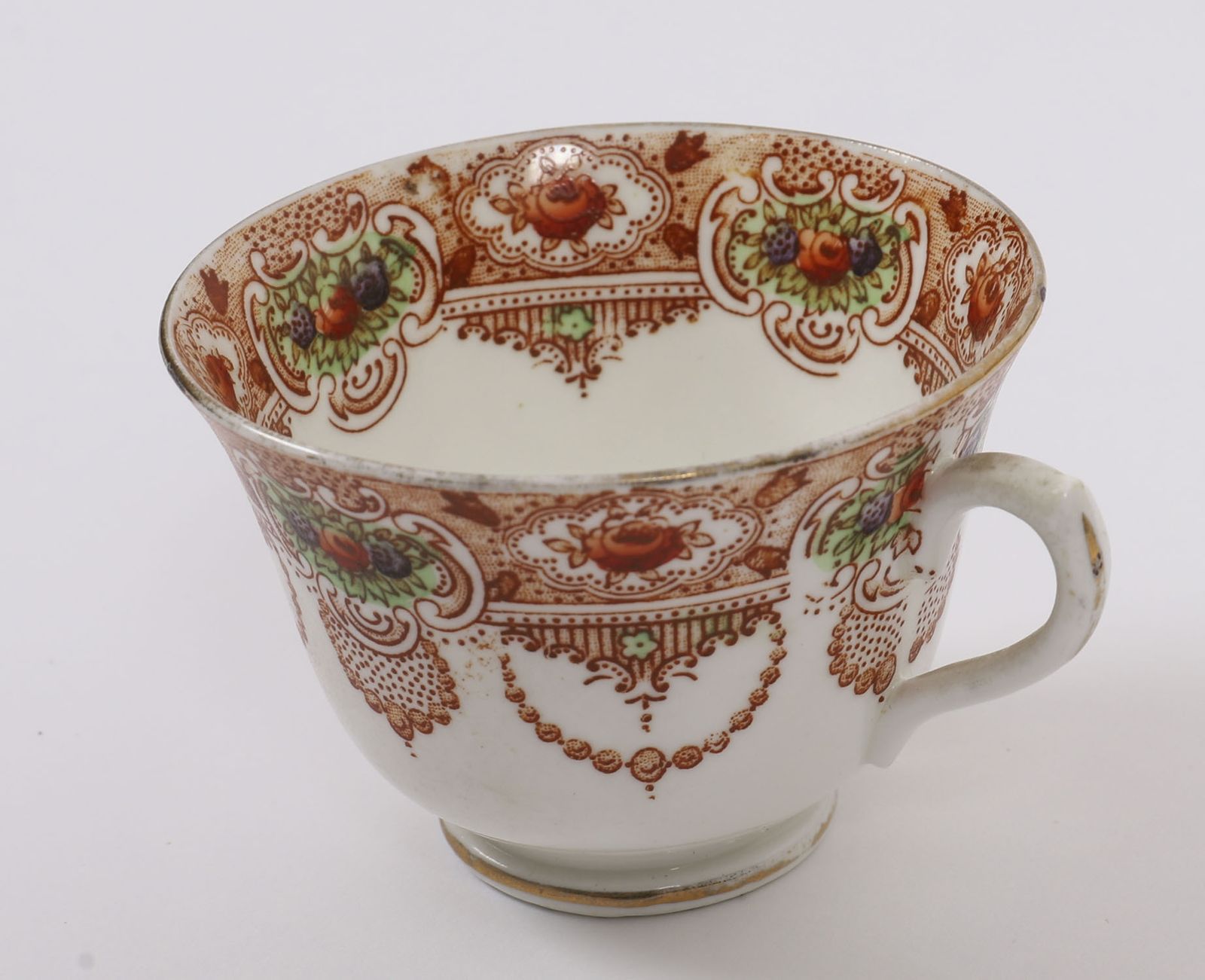 Antique 21 Piece Doric China, Longton Stafford Porcelain Tea Set  Circa 1926 35 photo buy
