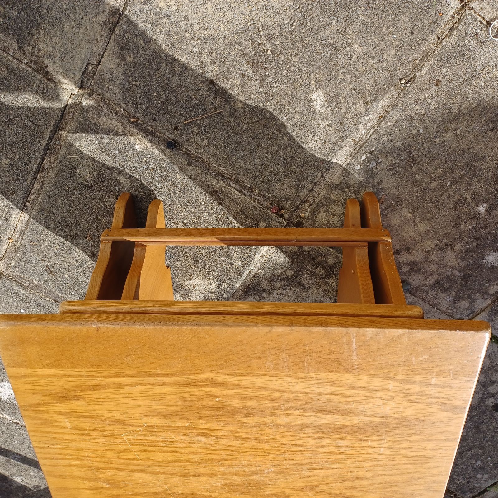 Side Tables Nest Benches Solid Wood Stools X2 photo buy