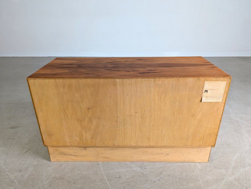 Midcentury Sideboard Vintage Sideboard Walnut Chest Of Drawers 1970 photo vintage