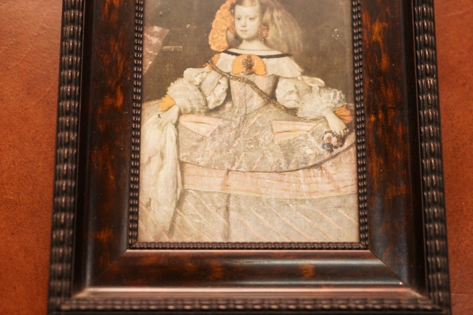 Portrait Of Infant Margarita Teresa Juan Bautista Martine Del Mazo Queen Spain photo vinterior