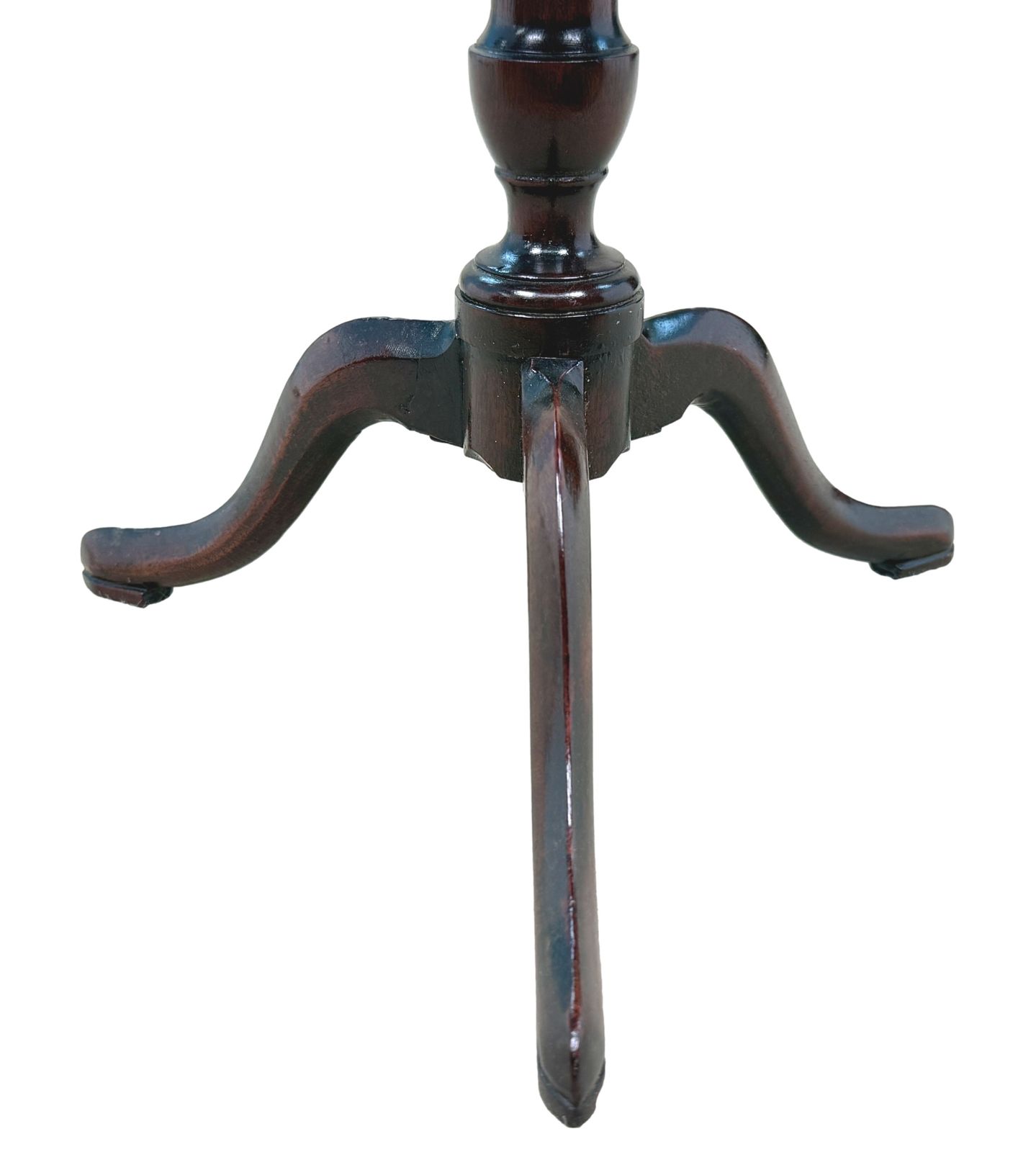 Georgian 18th Century Miniature Mahogany Tripod Table (England, Circa 1750) photo buy