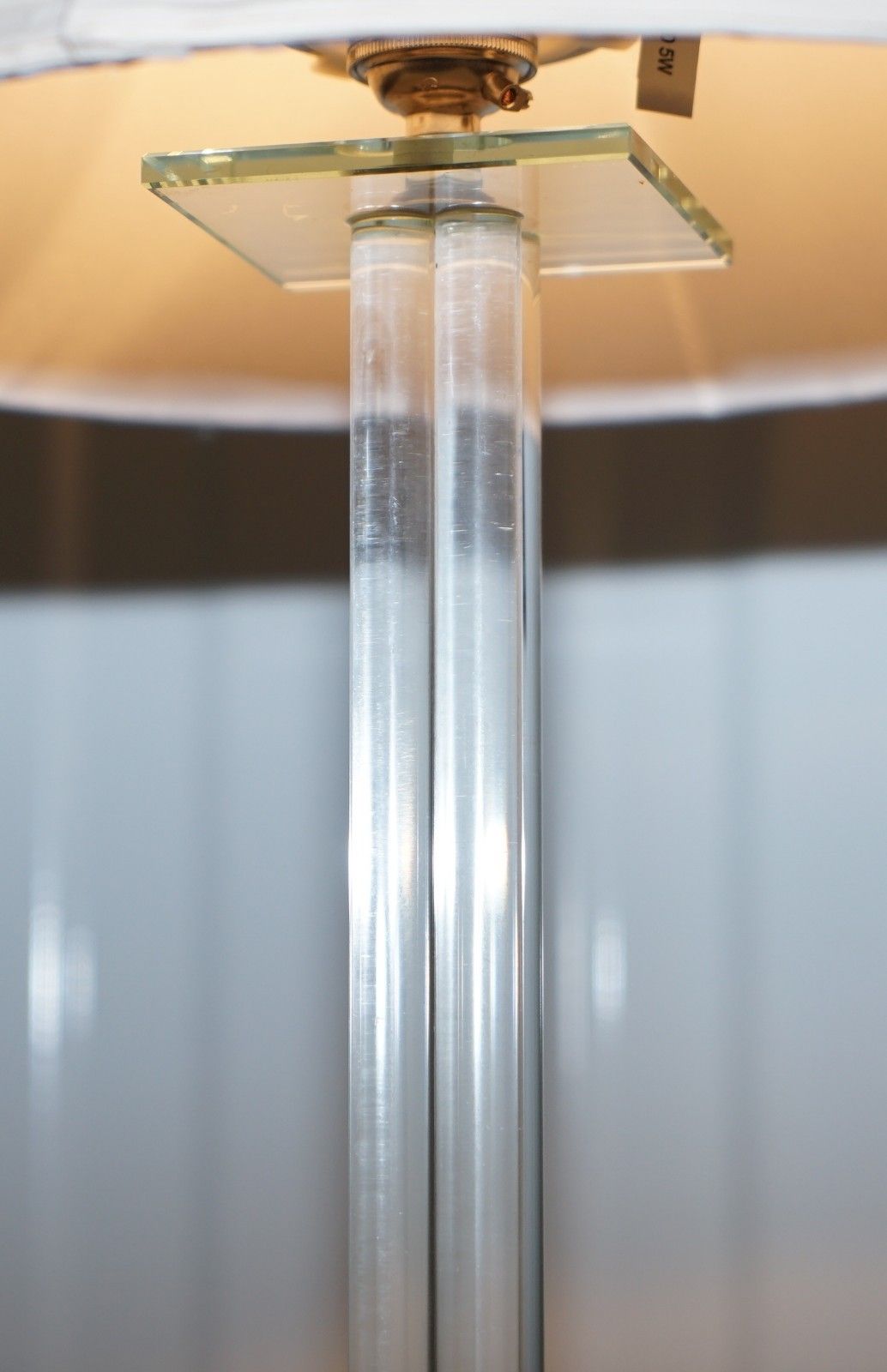 From Duke & Duchess Northumberland's Estate Sale Greenapple Design Table Lamp photo vintage