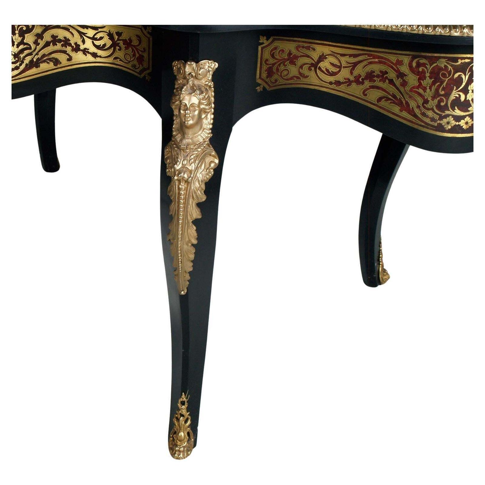 18000.0 Table, Baroque, Boulle, France, 19th Century, From A Venetian Country Villa photo