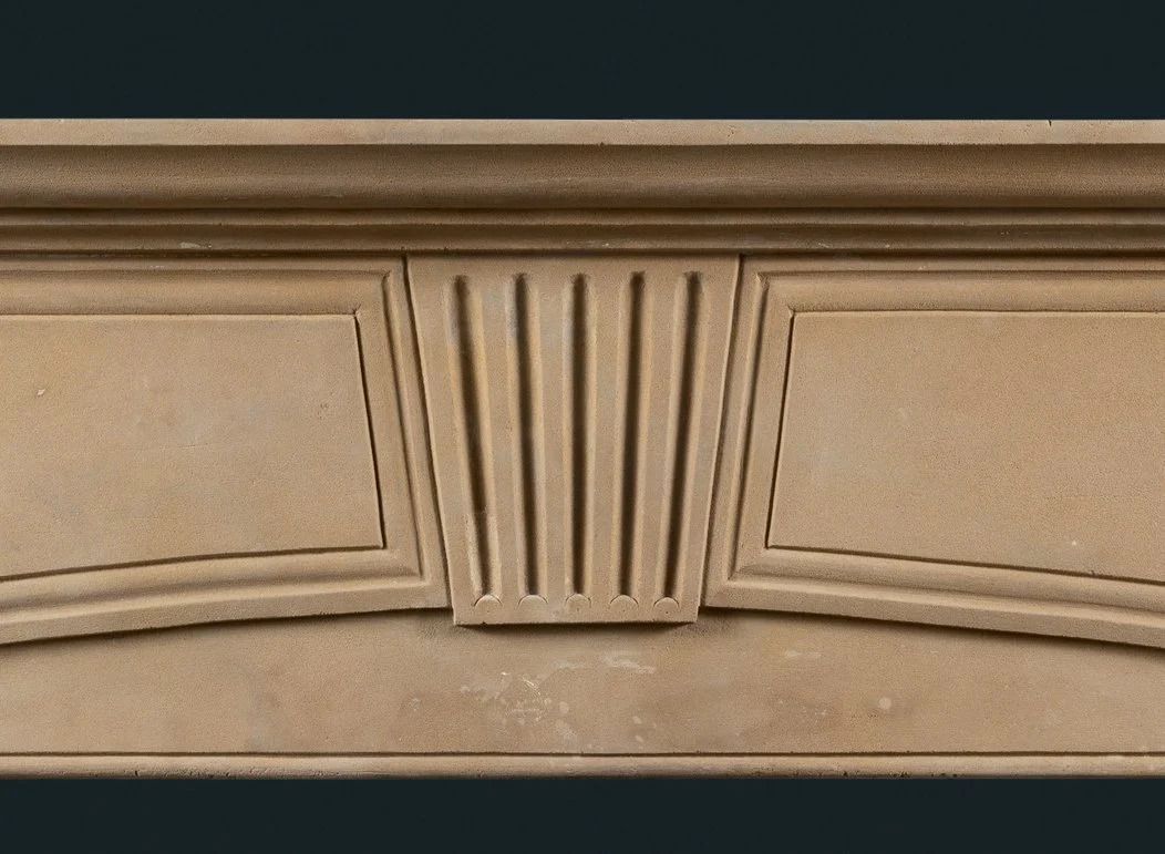 Early Georgian Stone Fireplace Surround photo for sale