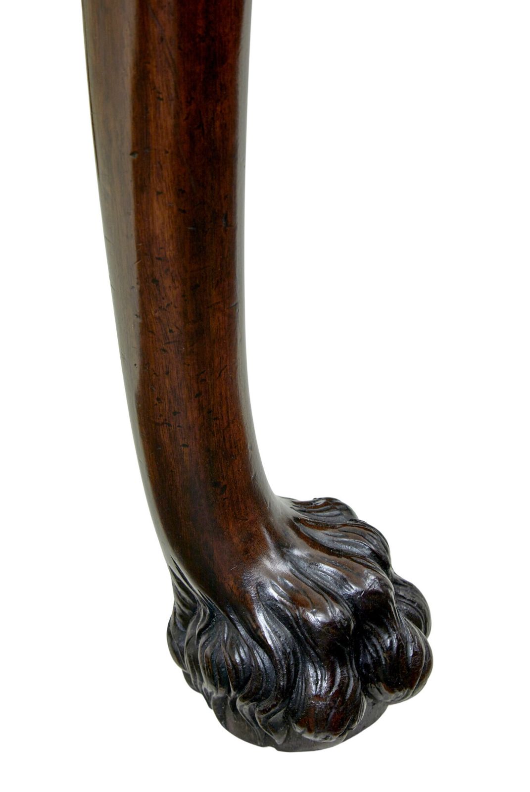 photo furniture 19th Century English Hand Carved Serving Table