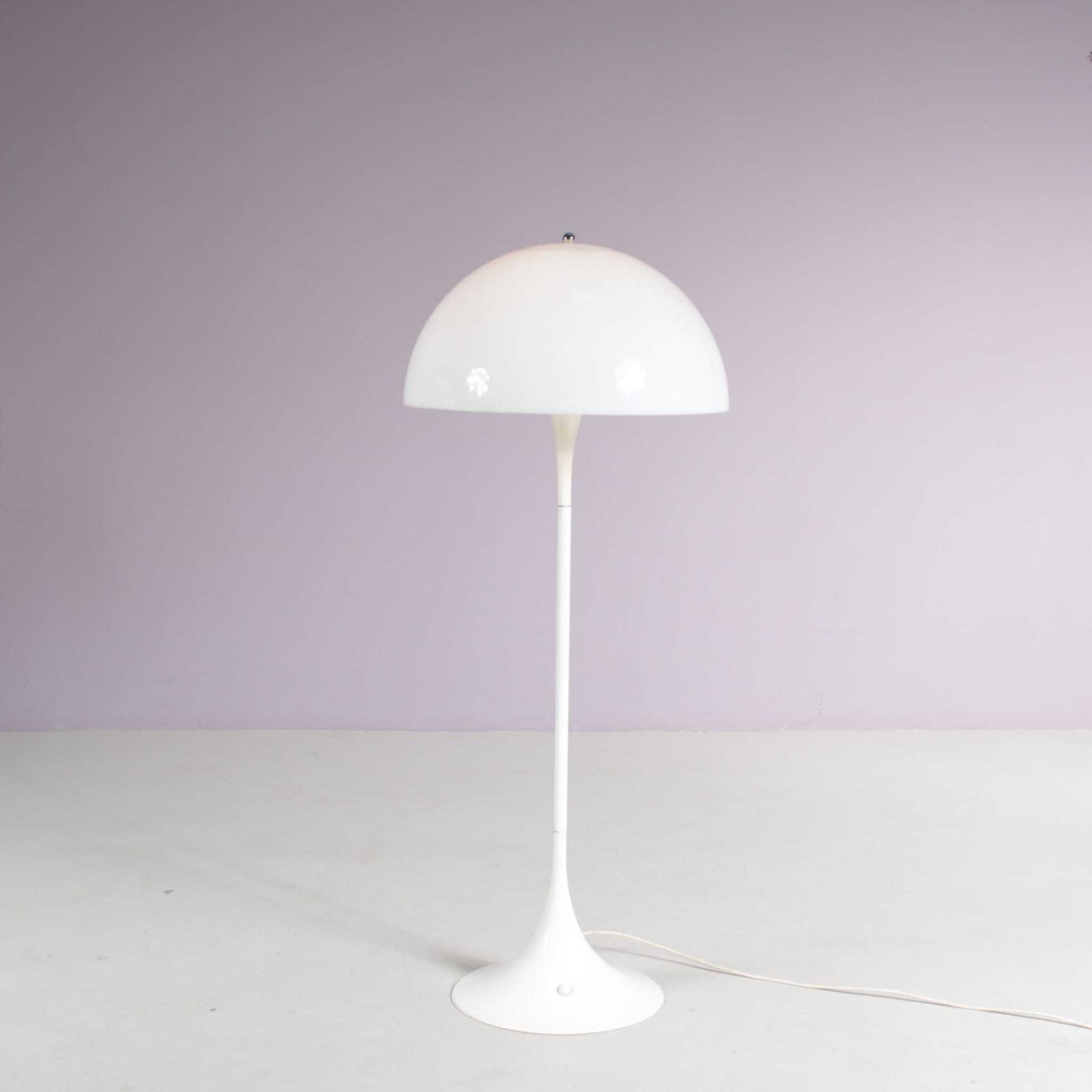 1970s “Panthella” Floor Lamp By Verner Panton For Louis Poulsen, Denmark