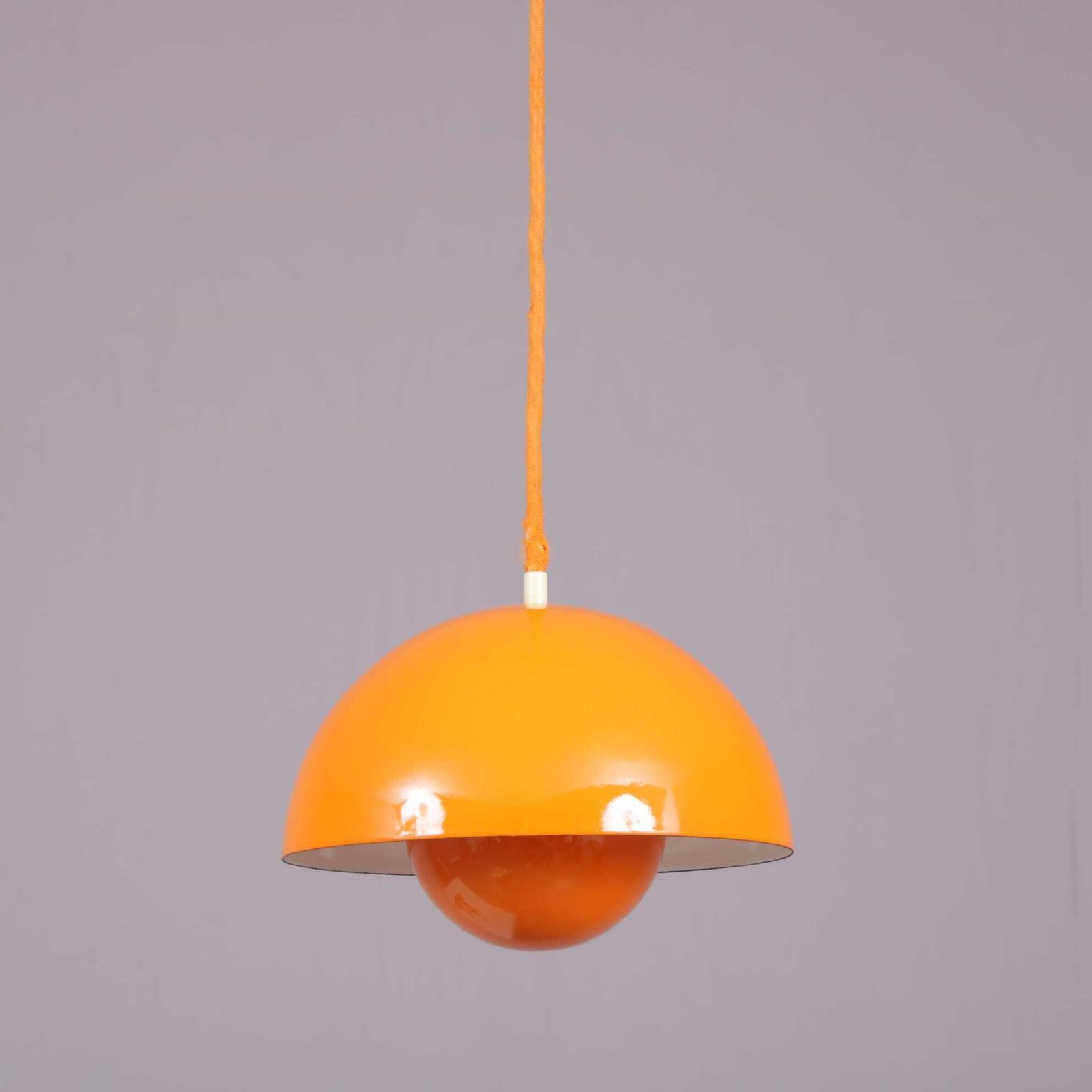 1970s “Flower Pot” Hanging Lamp By Verner Panton For Louis Poulsen, Denmark