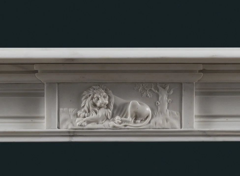 Georgian Statuary Marble Fireplace Surround photo furniture