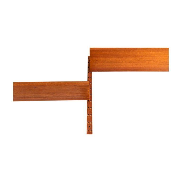 Original Poul Cadovius Midcentury Bookshelf Wall Shelf Cado Teak photo Furniture