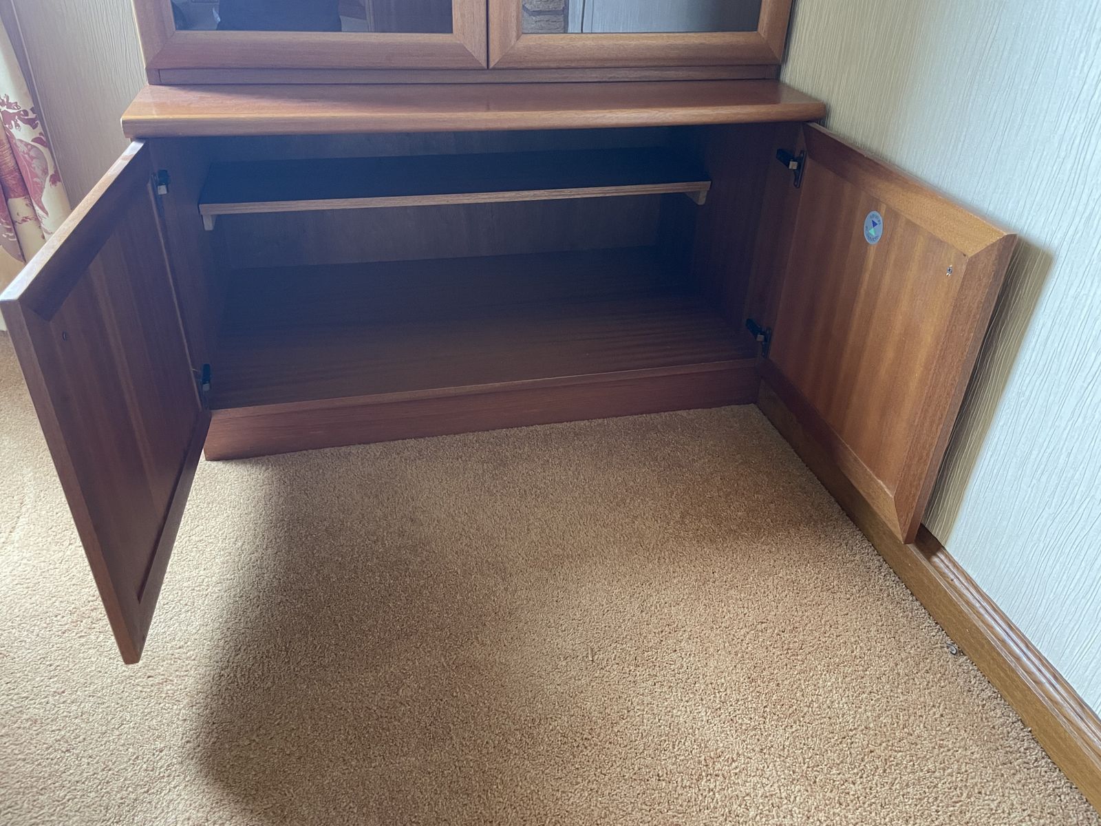 photo furniture 4 Piece McIntosh Furniture Set; Corner, Low, Display And Tv Unit