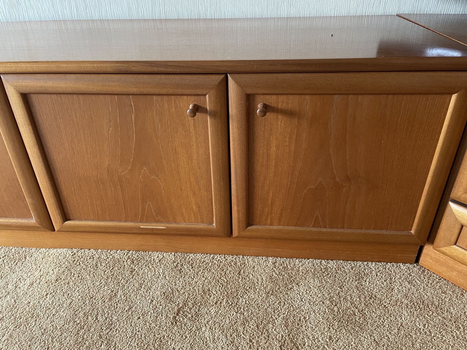 350.0 4 Piece McIntosh Furniture Set; Corner, Low, Display And Tv Unit photo