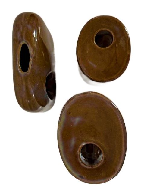 Set Of 3 1960s Italian Modernist Bertoncello Style Vases photo furniture