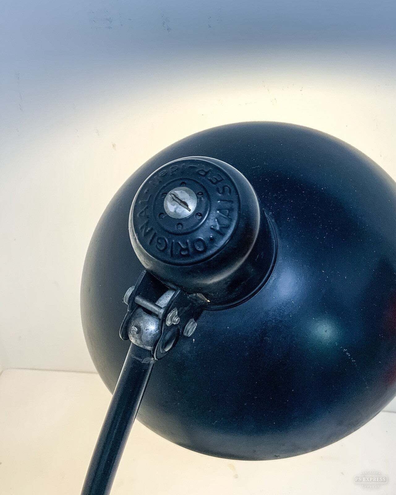 Kaiser Idell Bauhaus 6556 Desk Lamp, Kaiser And Co Leuchten 50s Original 54cm photo for sale