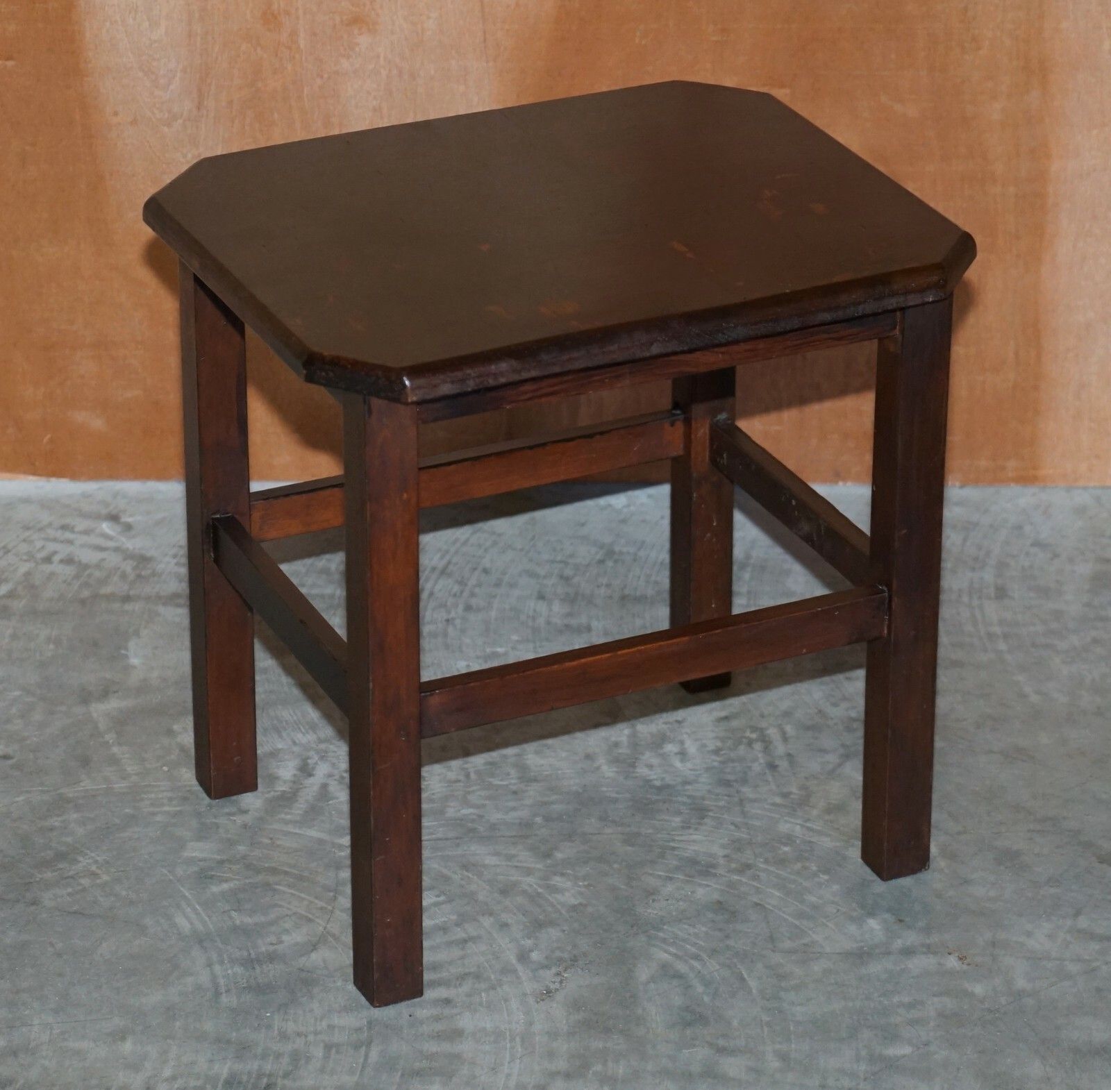 Primate Circa 1930's Side End Lamp Wine Table Very Utilitarian Priced To Sell photo furniture