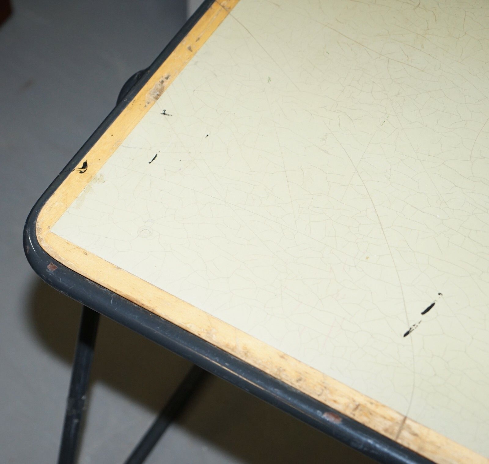 1 Of 20 British Military Army Stacking Desk Tables Full Sized Stainless Steel photo 70.0