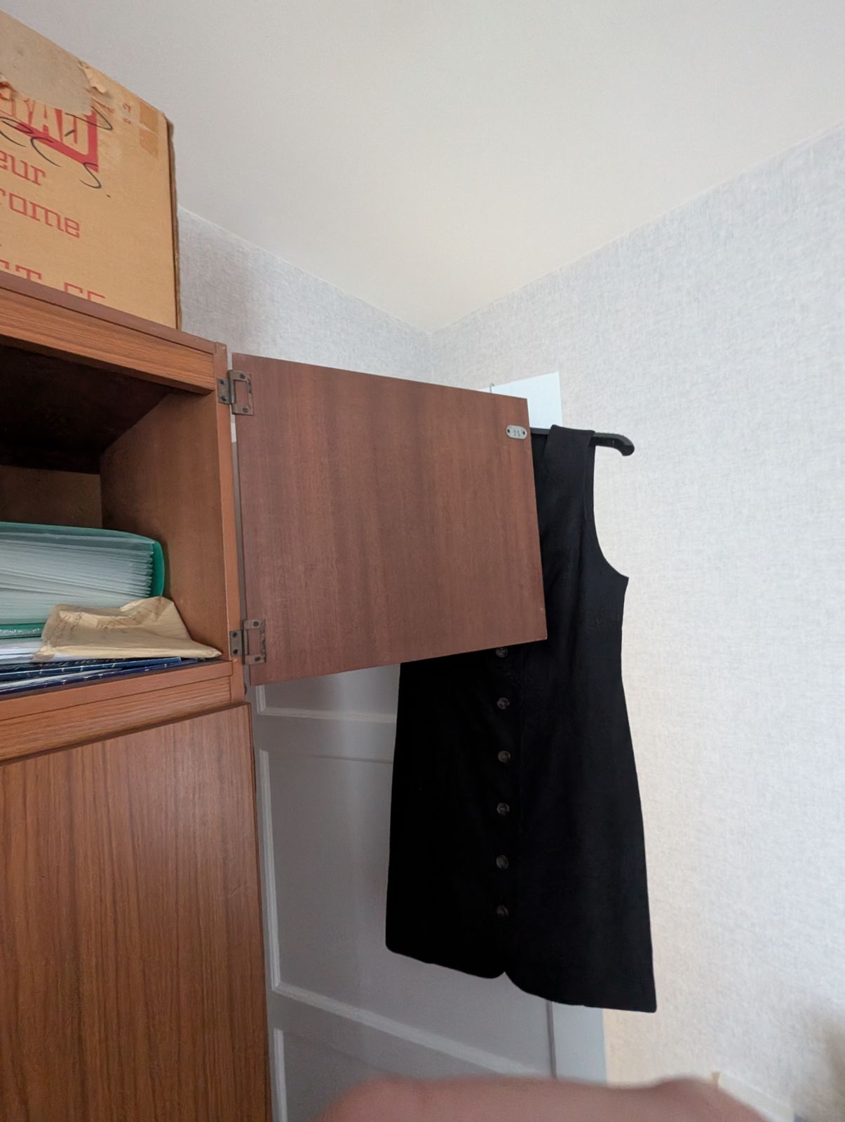 photo for sale Schreiber Wood Wardrobe, Mid 20th Century