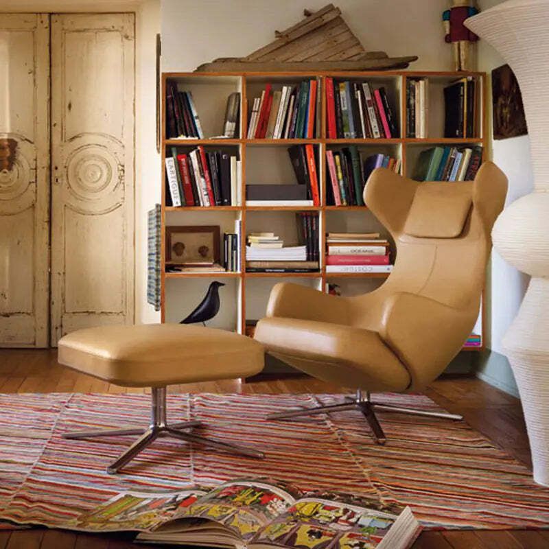 Vitra Grand Repos Armchair Ottoma By Antonio Citterio photo buy