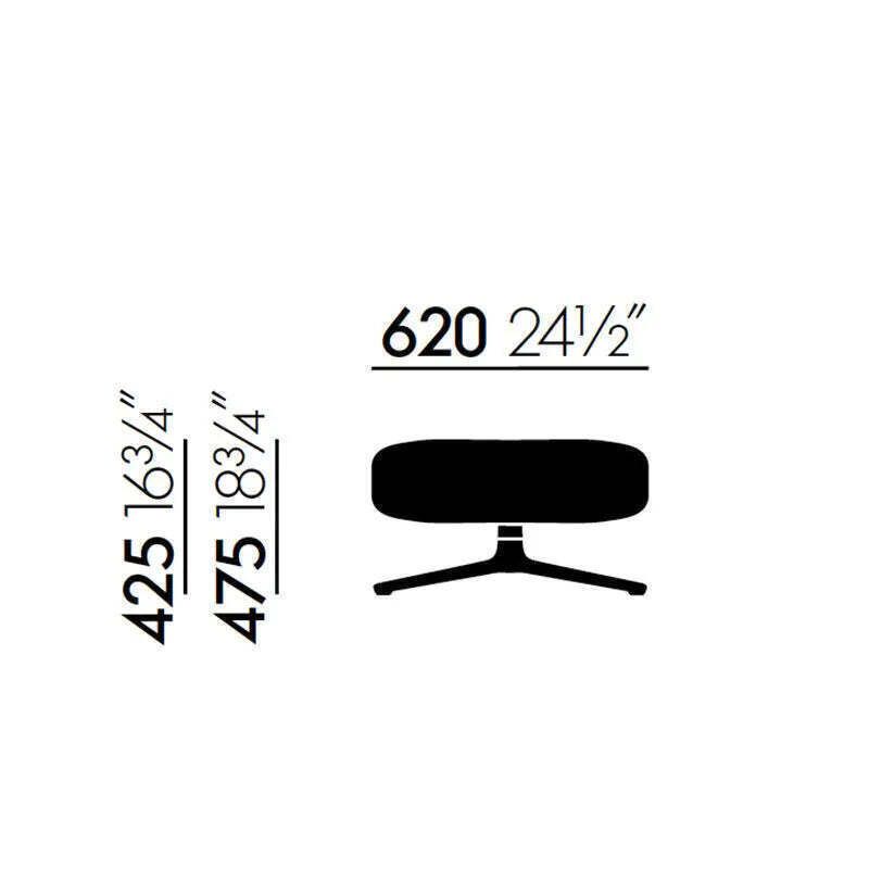 Furniture Vitra Grand Repos Armchair Ottoma By Antonio Citterio photo