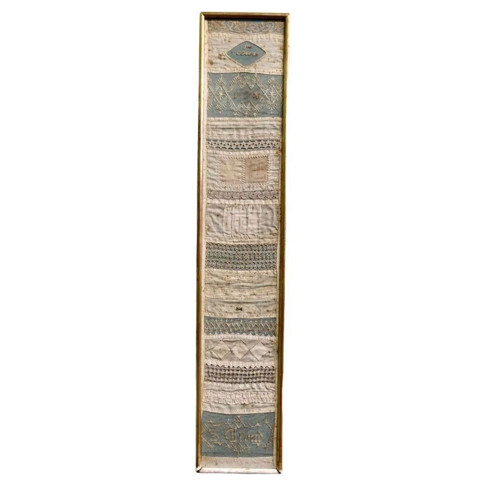 Early 19th Century French Lace Sampler