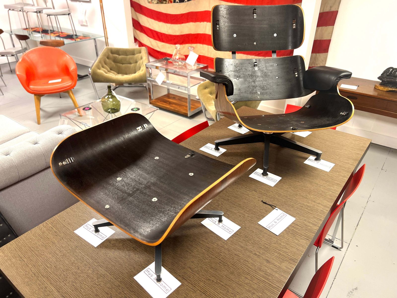 photo buy Charles And Ray Eames For Herman Miller, Lounge Chair And Ottoman, 1979