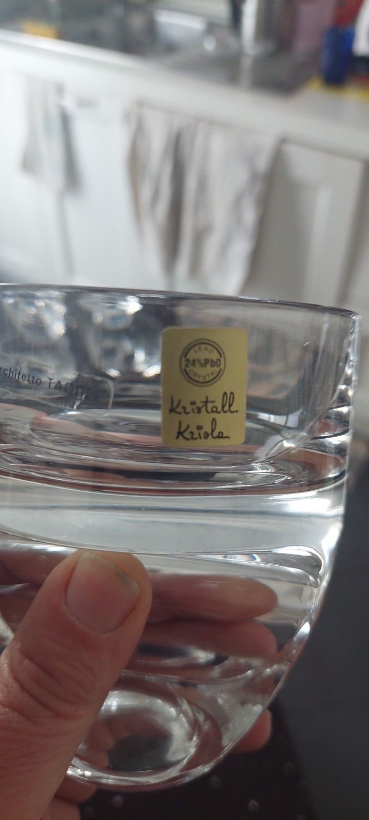 Set Of 12 Kristall Krisla Design Taddei Sistini Whiskey Glasses '60 photo Home Decor