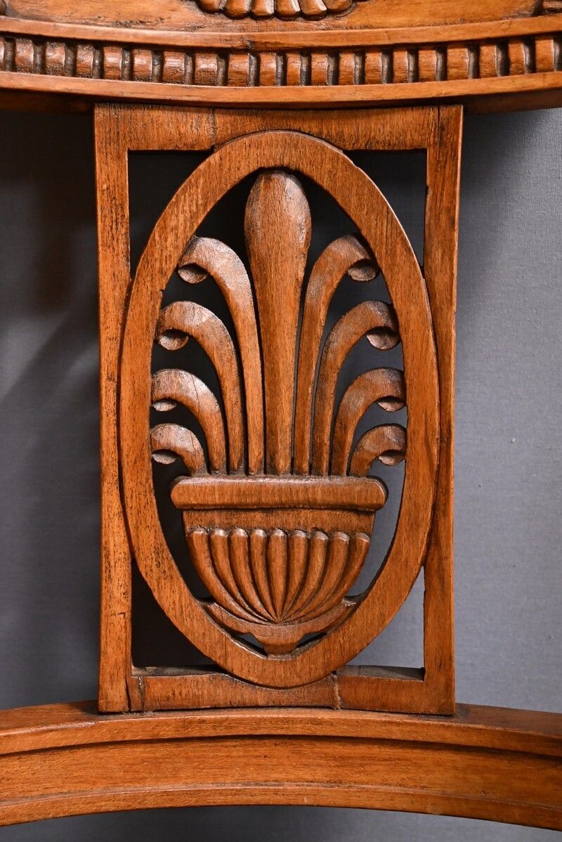 Pair Of Stained Beech Armchairs – Early 20th Century photo buy