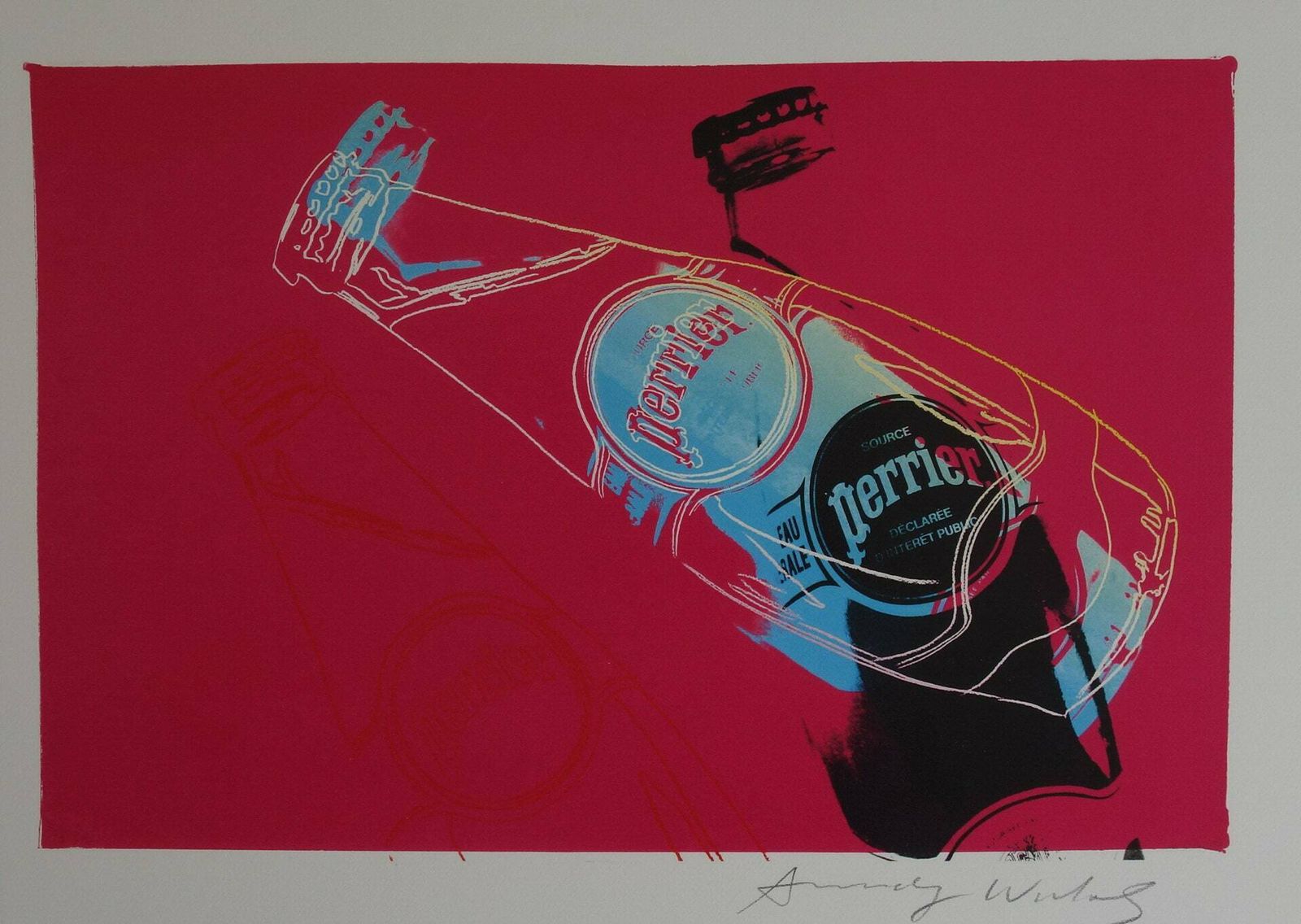Fine Pop Art Limited Edition Trial Proof Print, Andy Warhol, Signed & Stamped With Estate Stamp