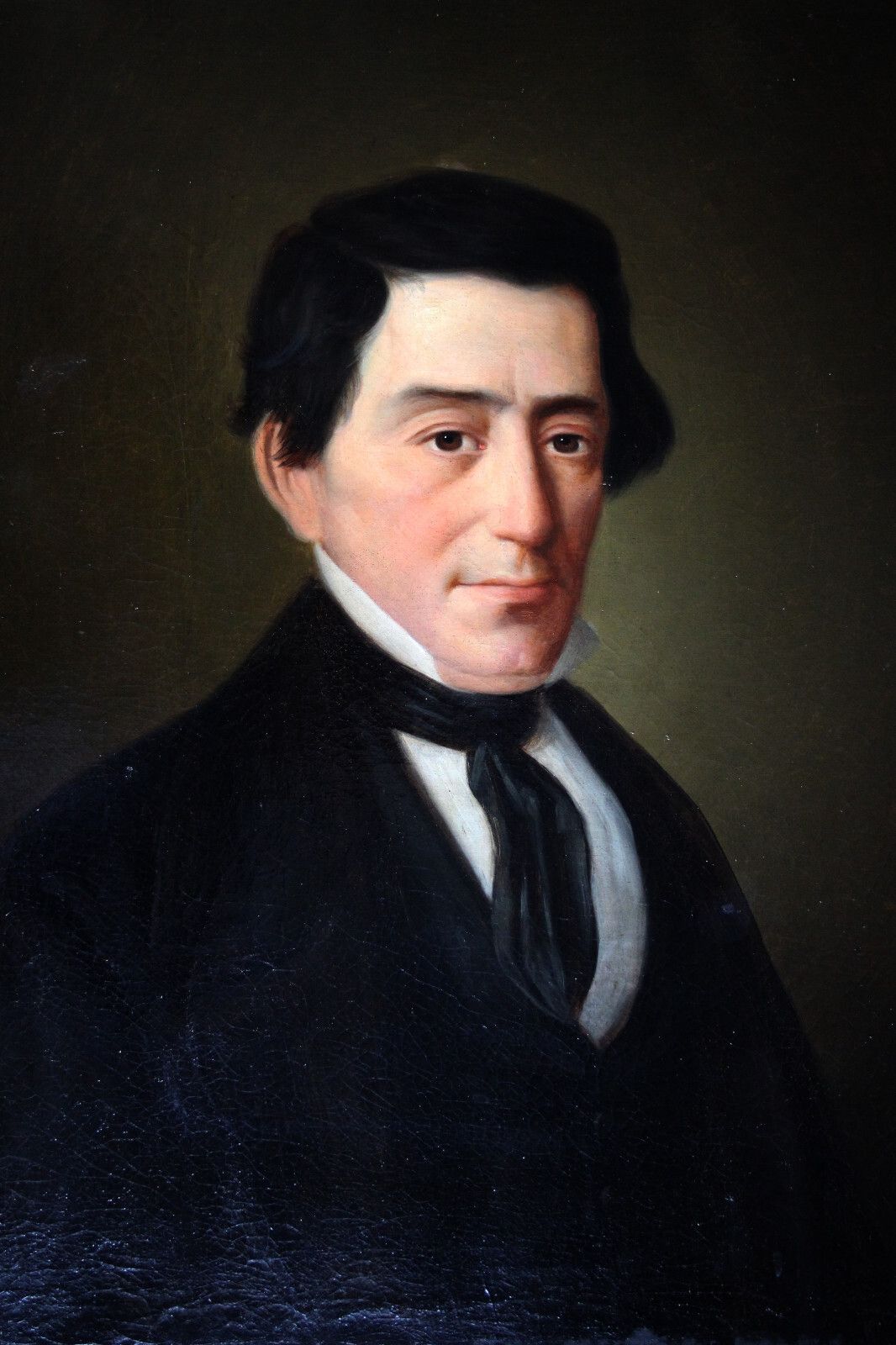 photo for sale Biedermeier Man Portrait Portrait Portrait Of An Elegant Gentleman Mid 19th Century Jh