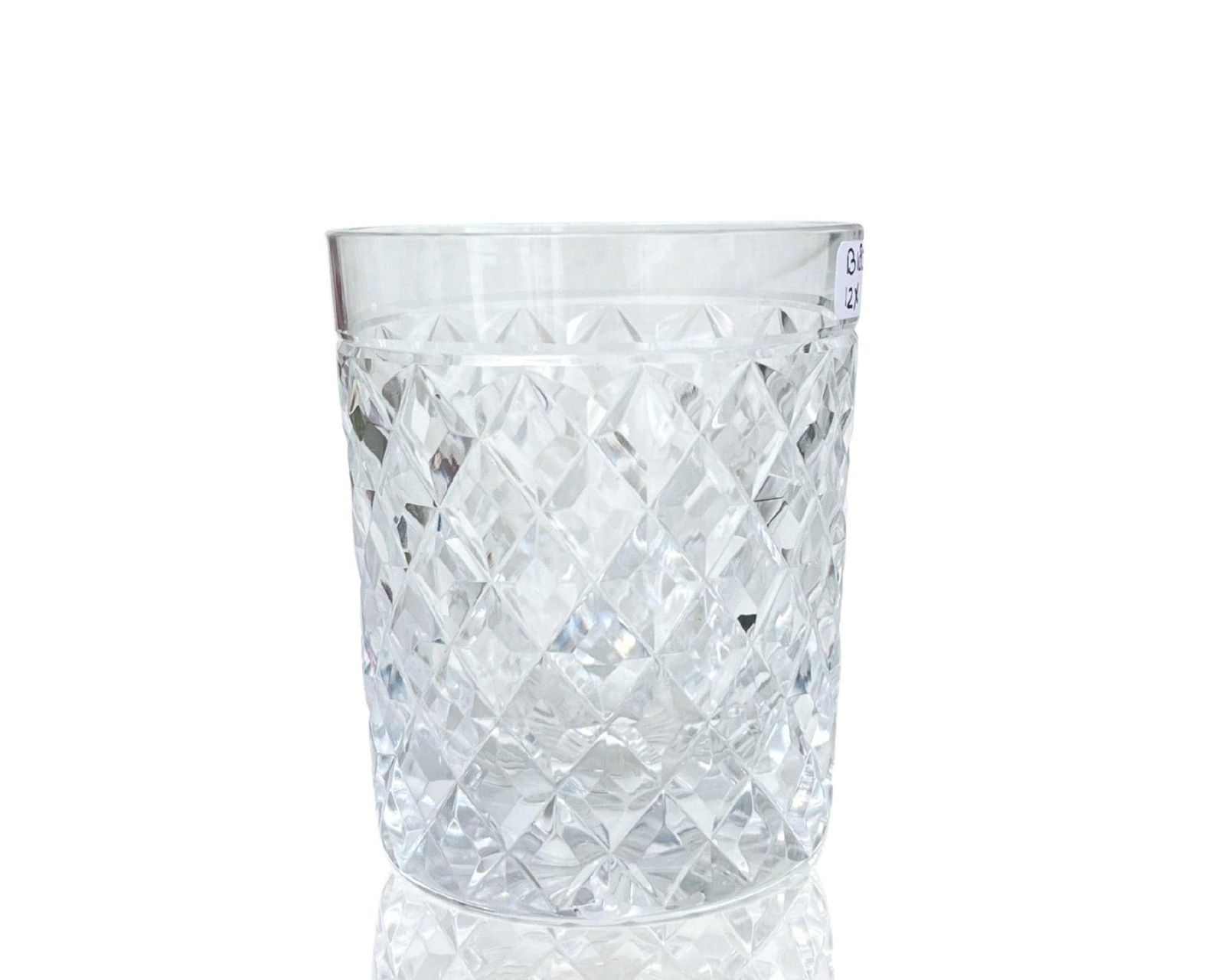Val Saint Lambert Whiskey Glasses | 6pcs | Crystal Diamond Cut